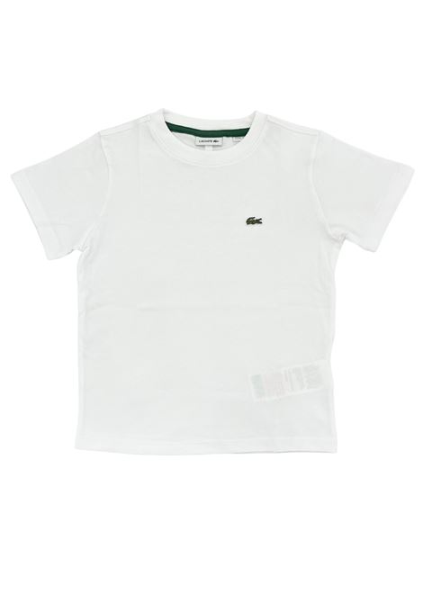 t-shirt basica con logo lacoste | T-shirt | 947025W8L