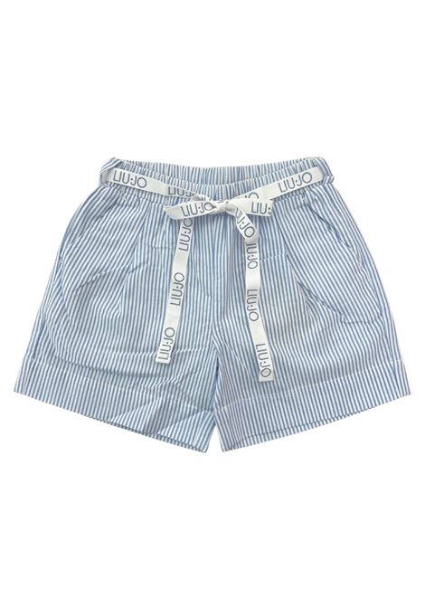 short a righe liu jo baby | Gonna & Shorts | KA6031T340AL9013