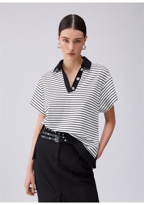 Polo lui.jo liu jo donna | Maglieria & Felpe | WA6495J49099442