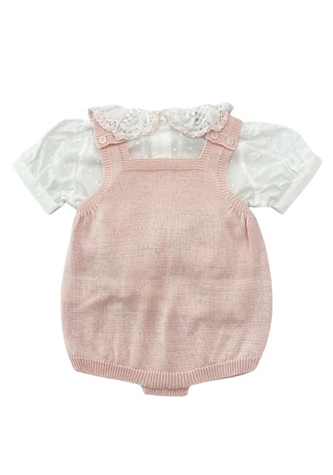 pagliaccetto con camicia marlu | Tutine | EK1230ROSACIPRIA