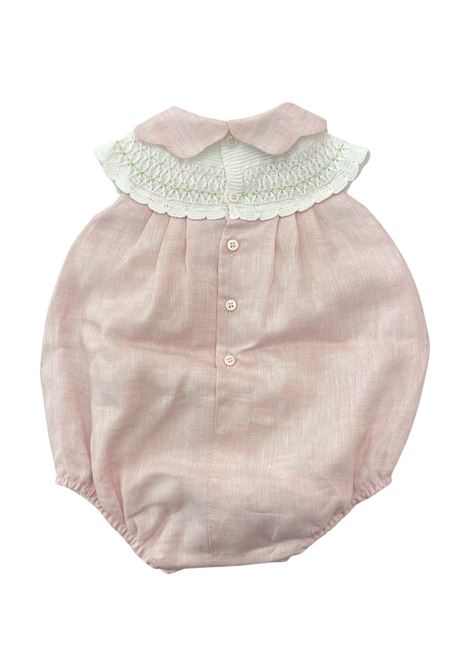 pagliaccetto in lino marlu | Tutine | EK1323ROSAPESCO