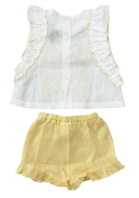 completo in lino  marlu | Completi | EK2217MUGIALLO