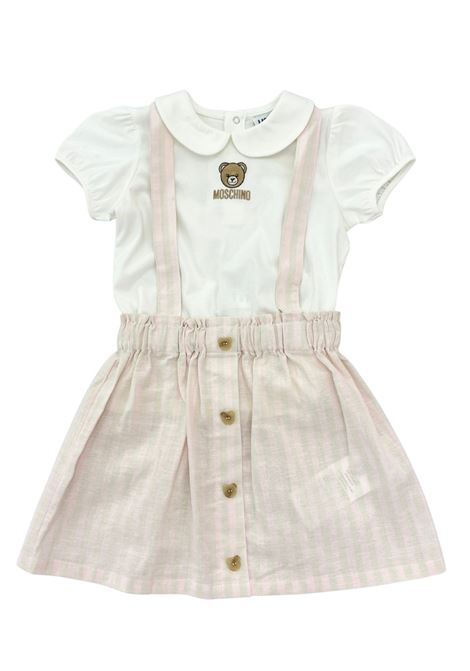 salopette con t-shirt moschino | Abiti & Tute | MAG00ZLUE0186111