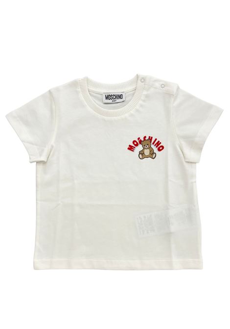 t-shirt con stampa moschino | T-shirt | MZM047LAA0110063