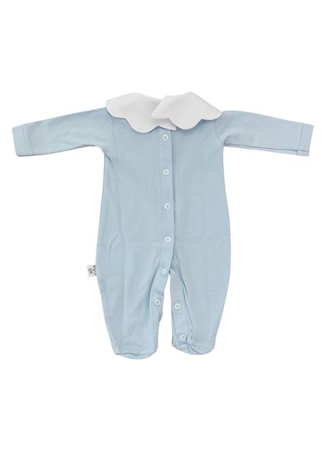 tutina in cotone manica lunga pappa e latte | Tutine | PAPTIB1CIELO