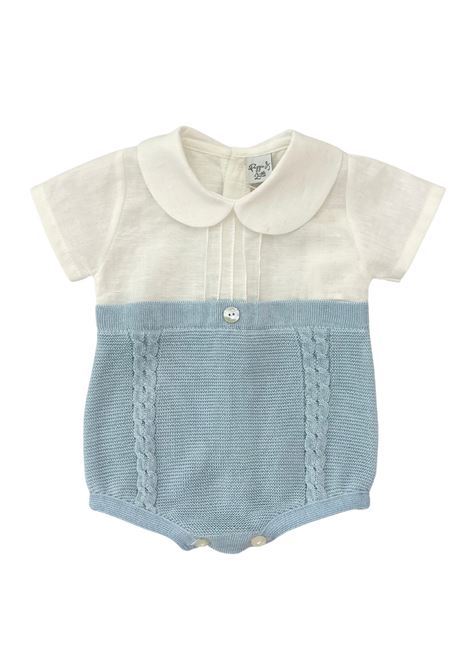 pagliaccetto misto lino e cotone pappa e latte | Tutine | Z3077PCE