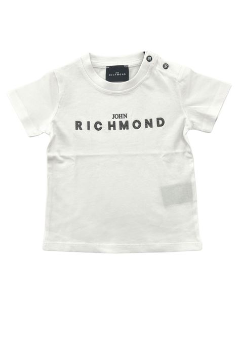 t-shirt basic logo richmond | T-shirt | 26002BIANCO
