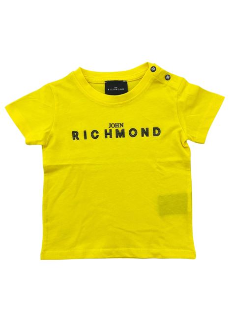 t-shirt basic logo richmond | T-shirt | 26002GIALLO