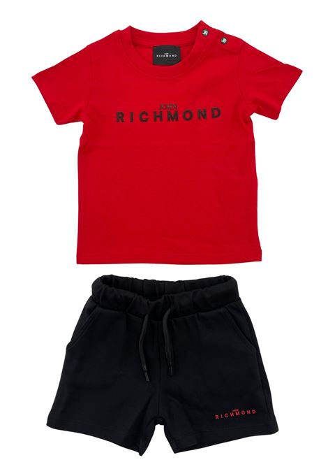 completo t-shirt e short richmond | Completi | 26006ROSSO