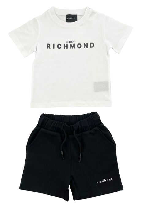 completo t-shirt e short richmond | Completi | 26018BIANCO