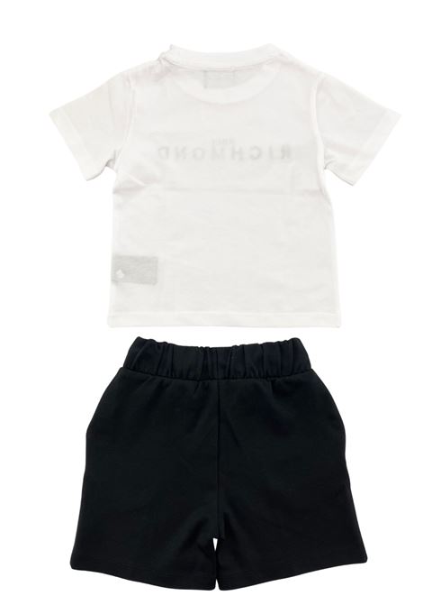 completo t-shirt e short richmond | Completi | 26018BIANCO