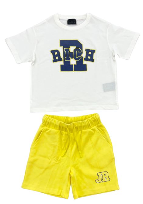completo t-shirt e short richmond | Completi | 26019BIANCO