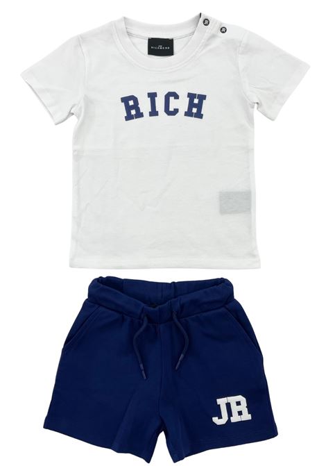 completo t-shirt e short richmond | Completi | 26022CJBIANCO