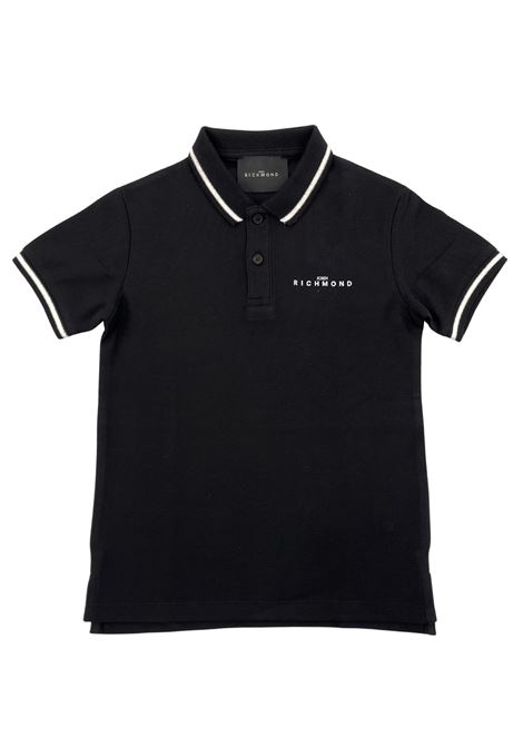 polo basic nera richmond | T-shirt | 26022PONERO