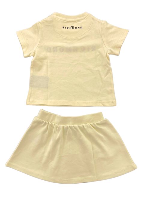 completo t-shirt e gonna richmond | Completi | 26043CJYELLOW