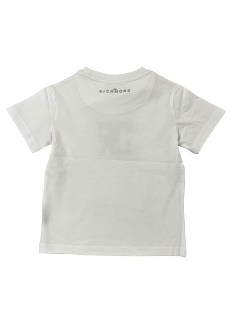t-shirt con logo richmond | T-shirt | RBP26006TSBIANCO