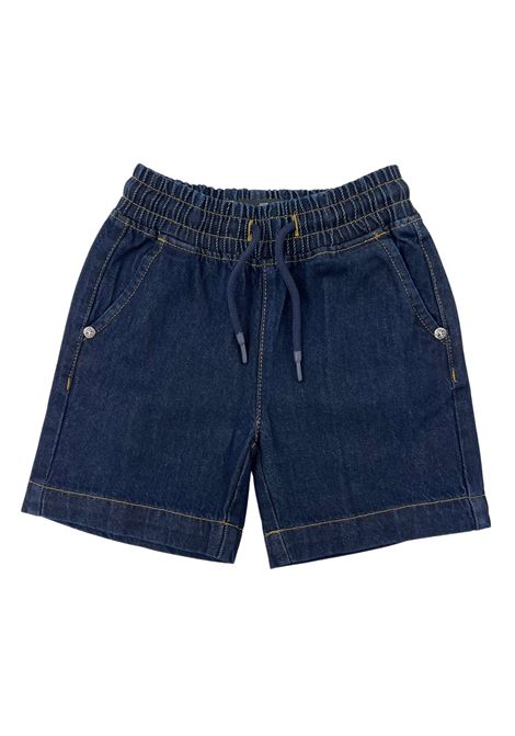 bermuda in denim con laccetto richmond |  | RBP26208BEDENIM