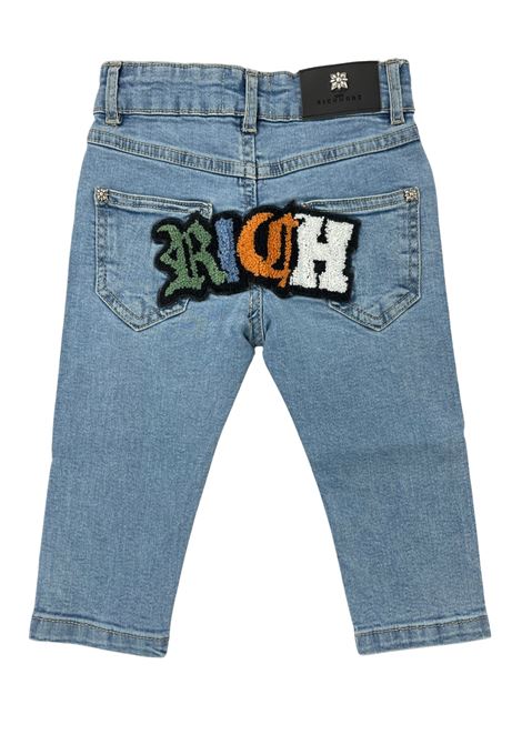jeans logo posteriore richmond | Pantaloni e Bermuda | RIP26106JEJEANS