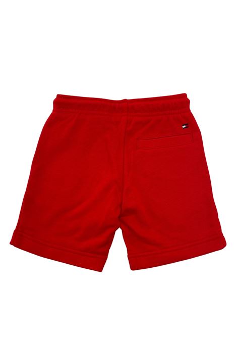 bermuda  in cotone sportivo tommy hilfiger | Pantaloni e Bermuda | KB10242JXL8