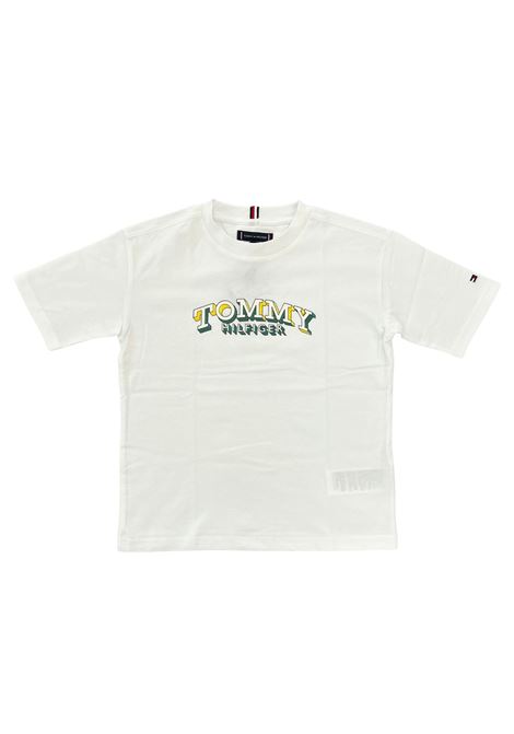 t-shirt con stampa tommy hilfiger | T-shirt | KB10267T0K4