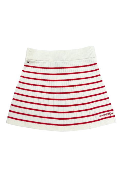 gonna fantasia righe tommy hilfiger |  | KG09380JRED
