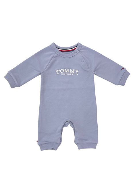 tutina con logo tommy hilfiger | Tutine | KN02136DU