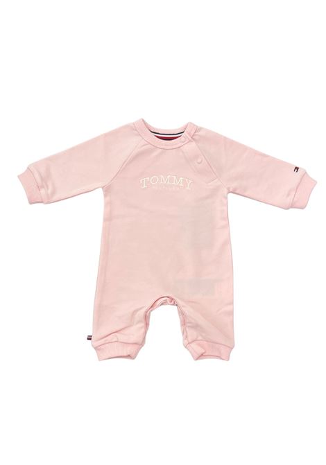 tutina con logo tommy hilfiger | Tutine | KN02136PI