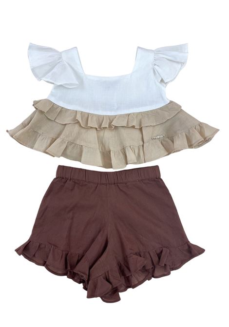 completo top e short twinset | Completi | GB2111WHI