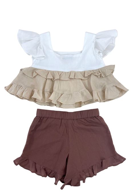 completo top e short twinset | Completi | GB2111WHI