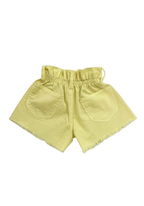 short con strass u+e | Gonna & Shorts | UE2142GIALLO