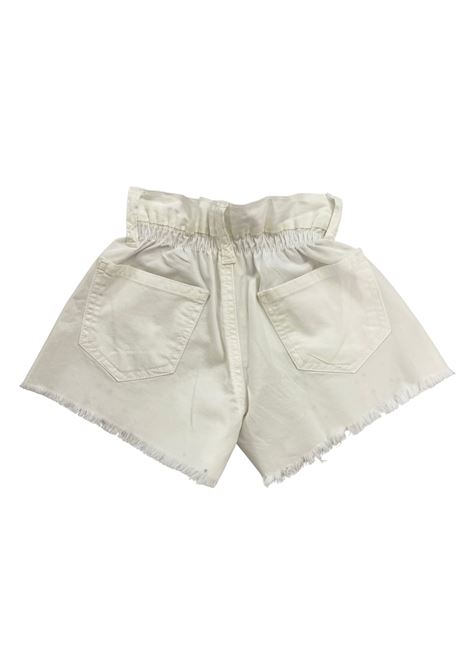 short con strass u+e | Gonna & Shorts | UE2142LATTE
