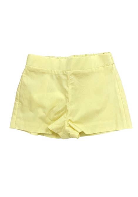 short in cotone giallo u+e | Gonna & Shorts | UE2283GIALLO