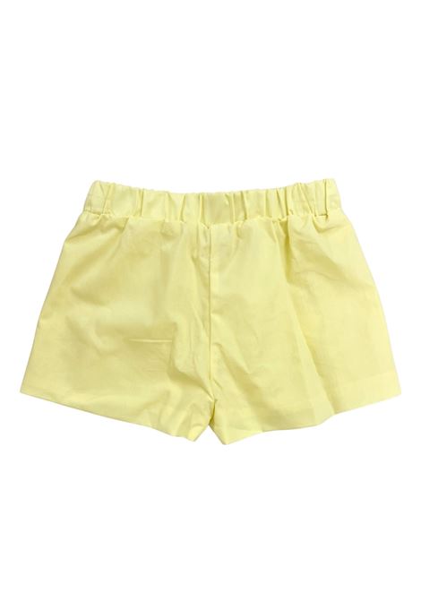 short in cotone giallo u+e | Gonna & Shorts | UE2283GIALLO