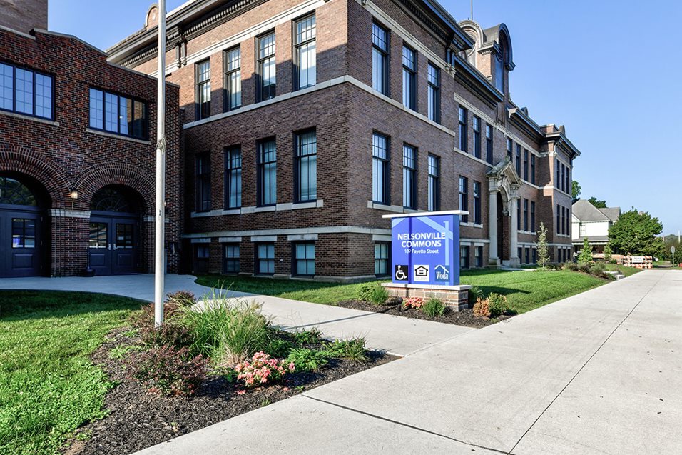 Image Of Nelsonville School Commons In Nelsonville Ohio