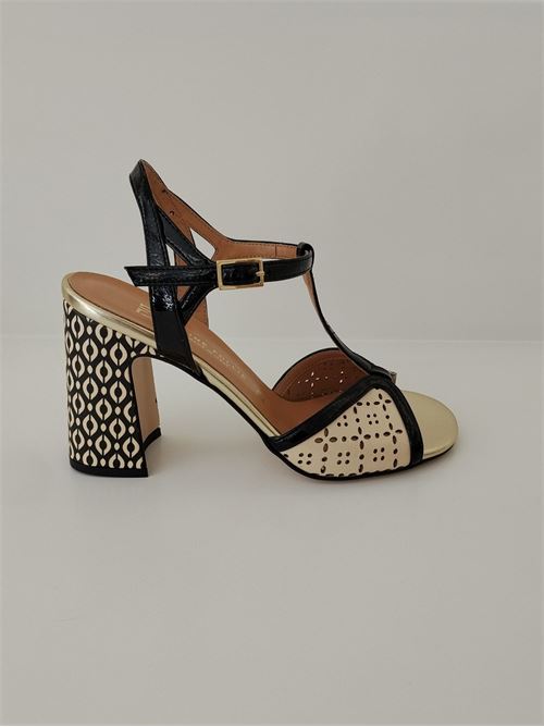 sandali DIVINE FOLLIE | 1054CREMA/NERO