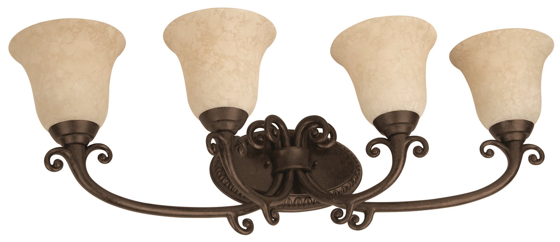 Craftmade 10427pr4 Aztec 104 Series 4 Traditional Bathroom Vanity Light Cm 10427pr4