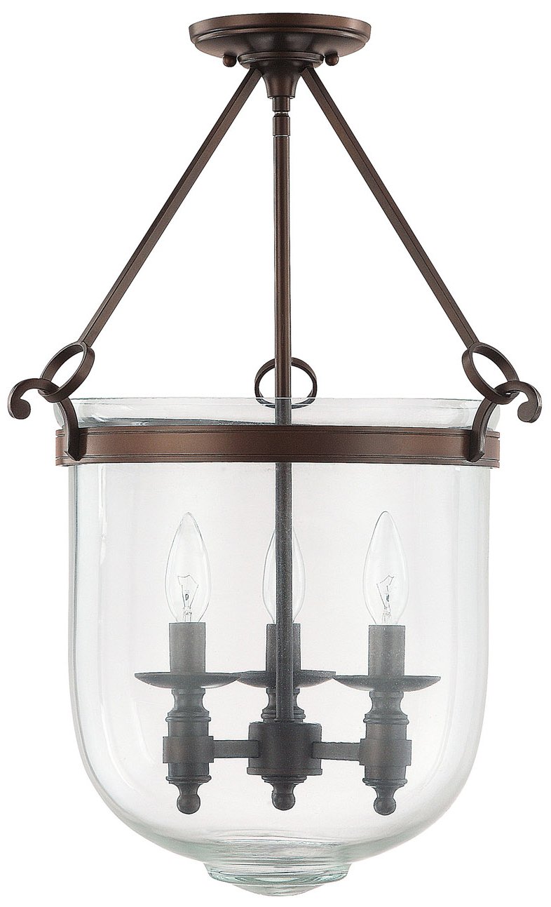 Capital Lighting 9401BB Covington Transitional Foyer Light CP9401BB
