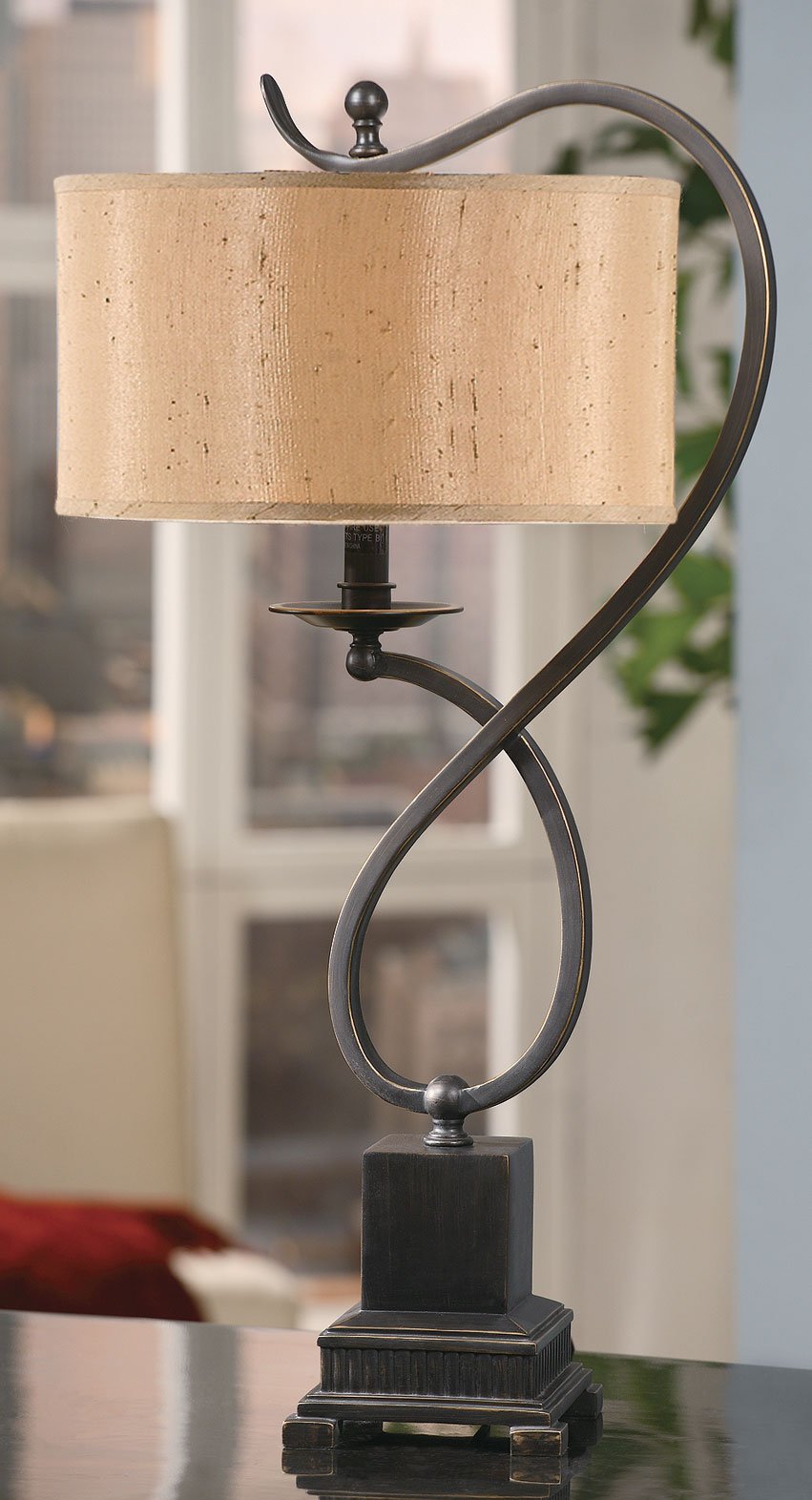 Crestview Collection CVACR160 Echo Transitional Table Lamp CVCCVACR160