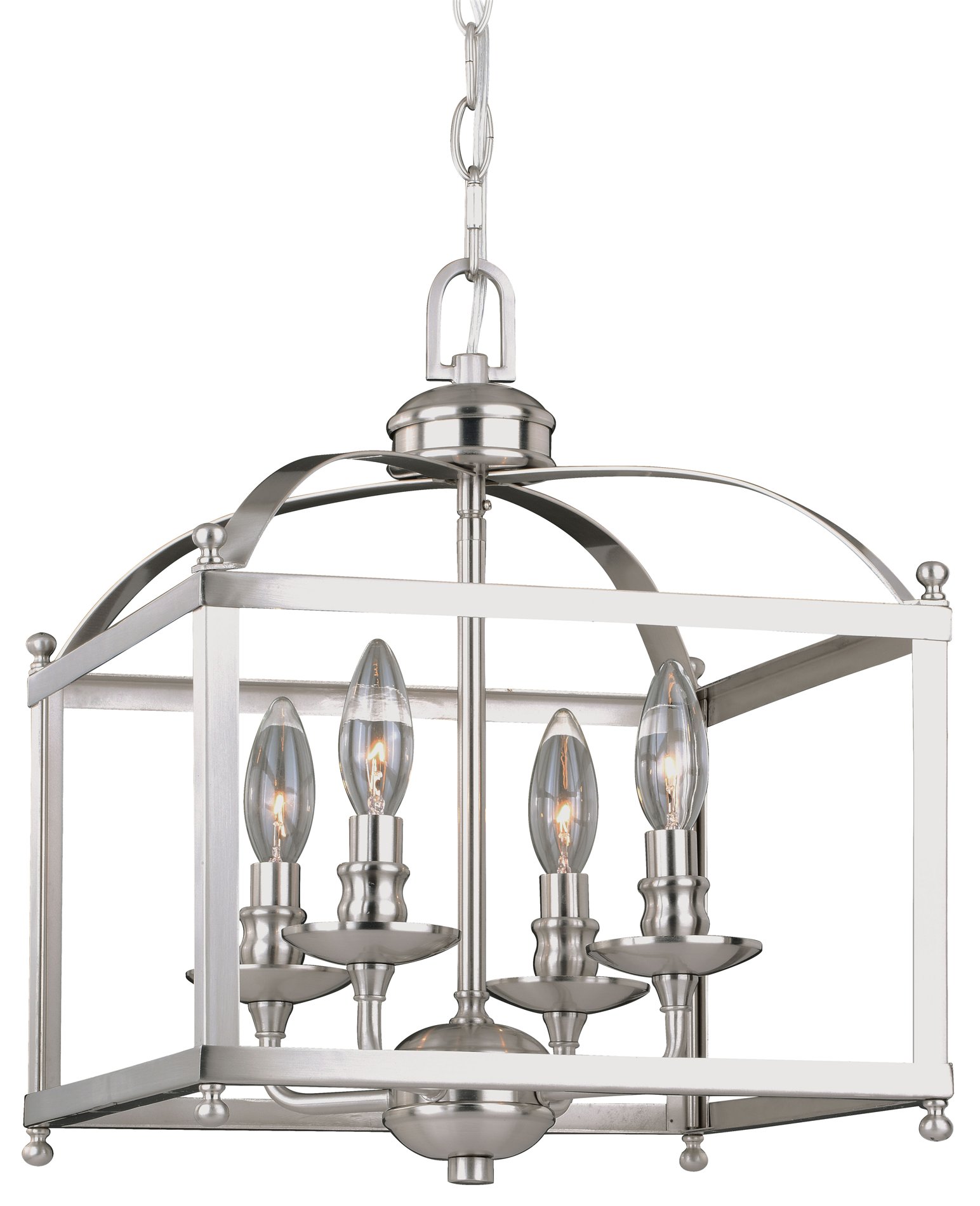 semi flush foyer light fixture