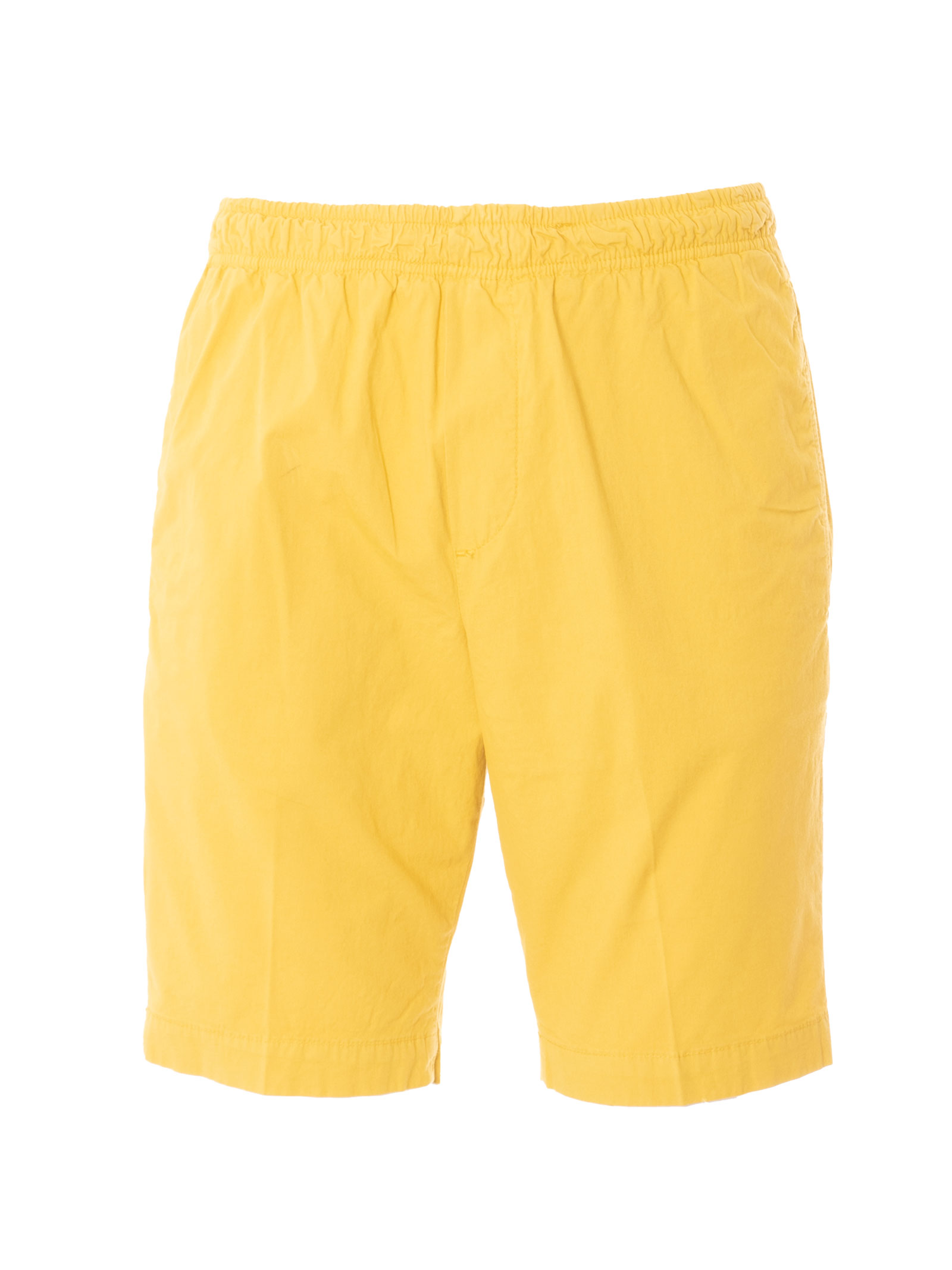 BERMUDA UOMO GIALLO - GABARDINE - Assolo Fashion