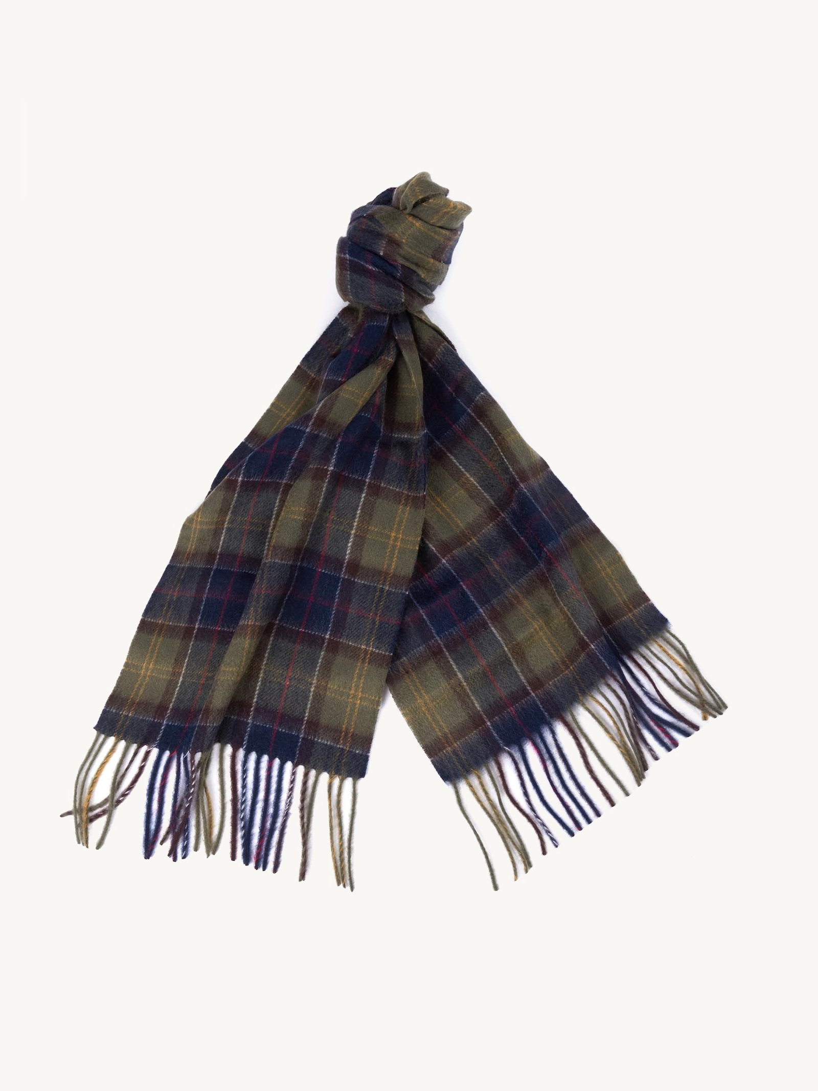 barbour scarf and gloves