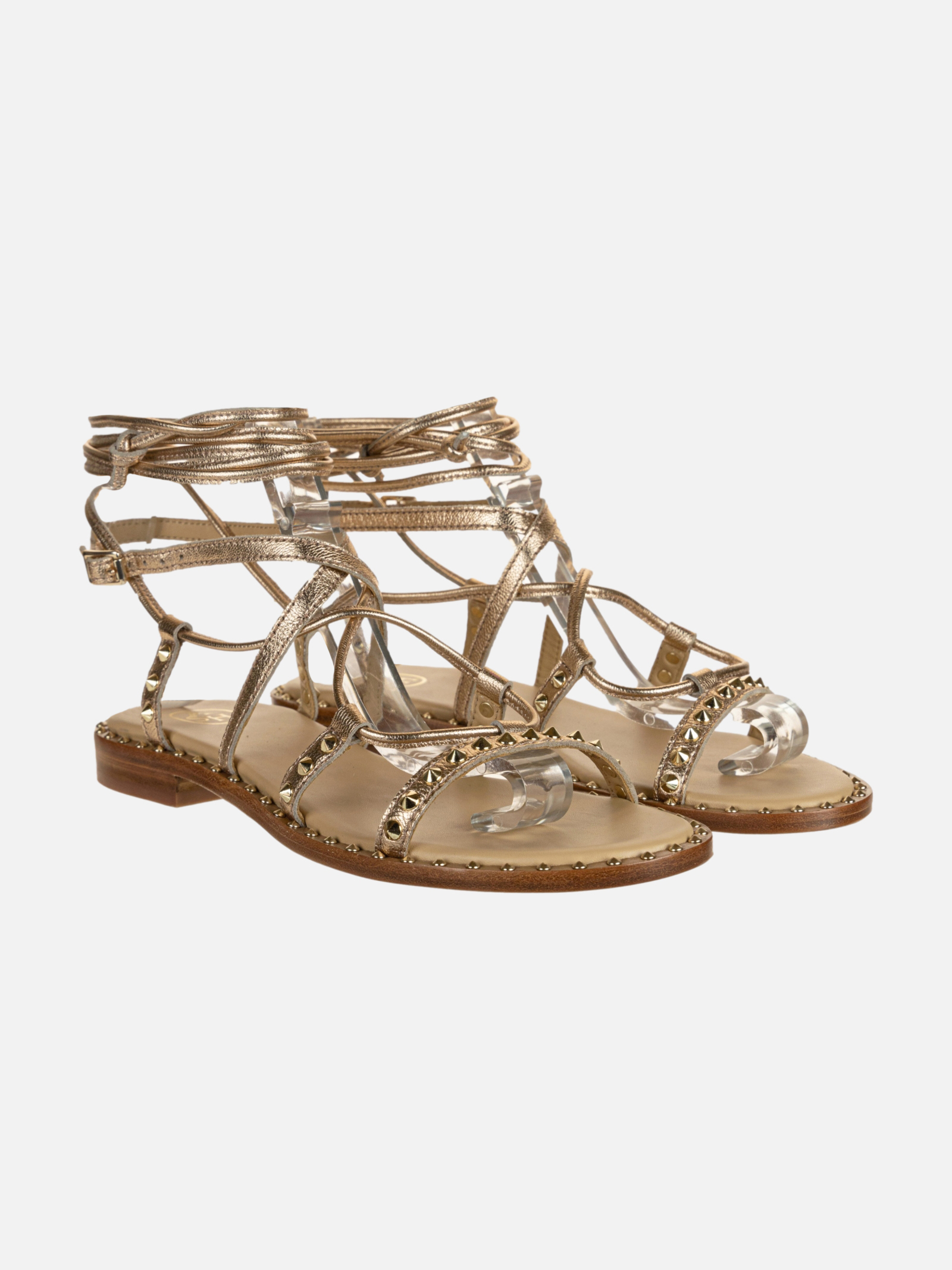 ASH SANDALO UGO IN PELLE CON BORCHIE | Fashion Outlet