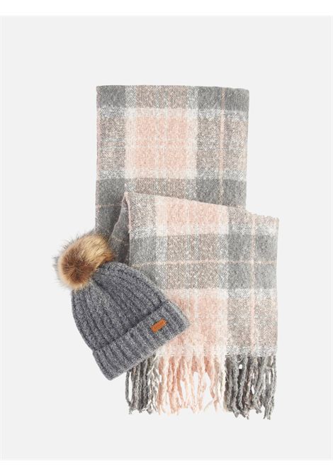 Set berretto e sciarpa tartan Saltburn Barbour BARBOUR | Cappelli | LGS0077GY31