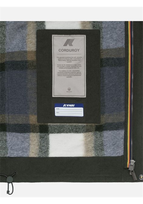 Giacca shary corduroy K-WAY K-WAY | Giubbotti | K7136BWB2F