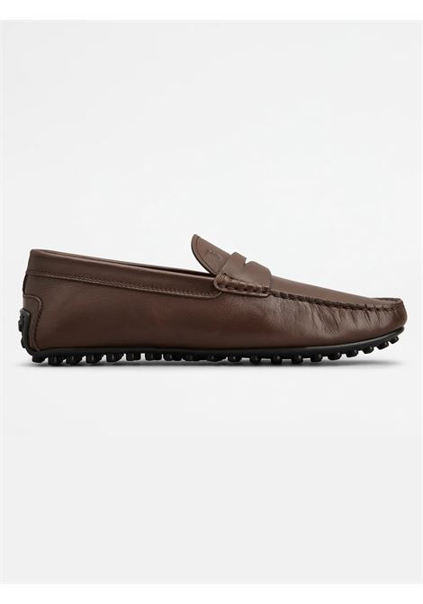 TOD`S｜LOAFERS (XXM0TV0AJ30OA6 S610) Man BROWN Tod's Loafers in Leather XXM38K0GG10NF512MS607 | Tods
