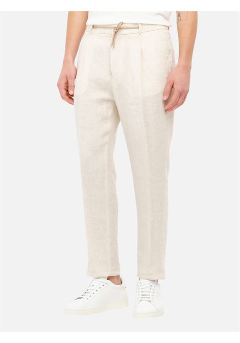 Pantalone jogging lavato lino Manuel Ritz Manuel Ritz | Pantaloni | P1688L26314422