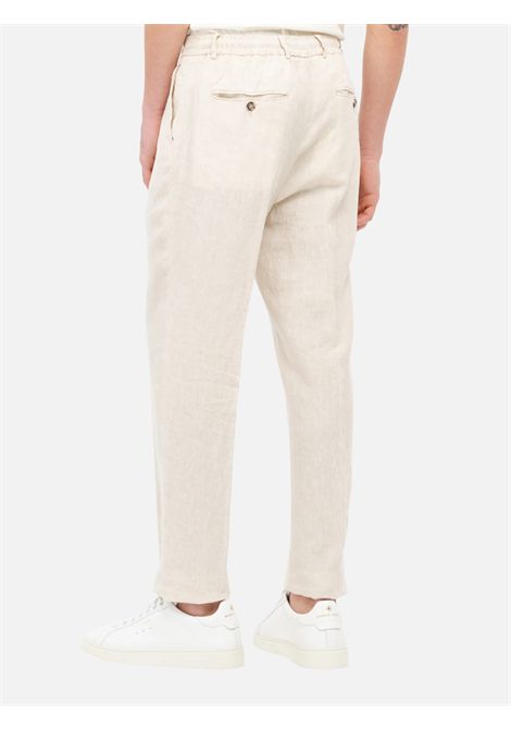 Pantalone jogging lavato lino Manuel Ritz Manuel Ritz | Pantaloni | P1688L26314422
