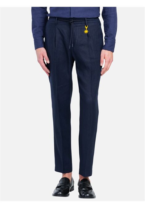 Pantalone jogging lavato lino Manuel Ritz Manuel Ritz | Pantaloni | P1688L26314489