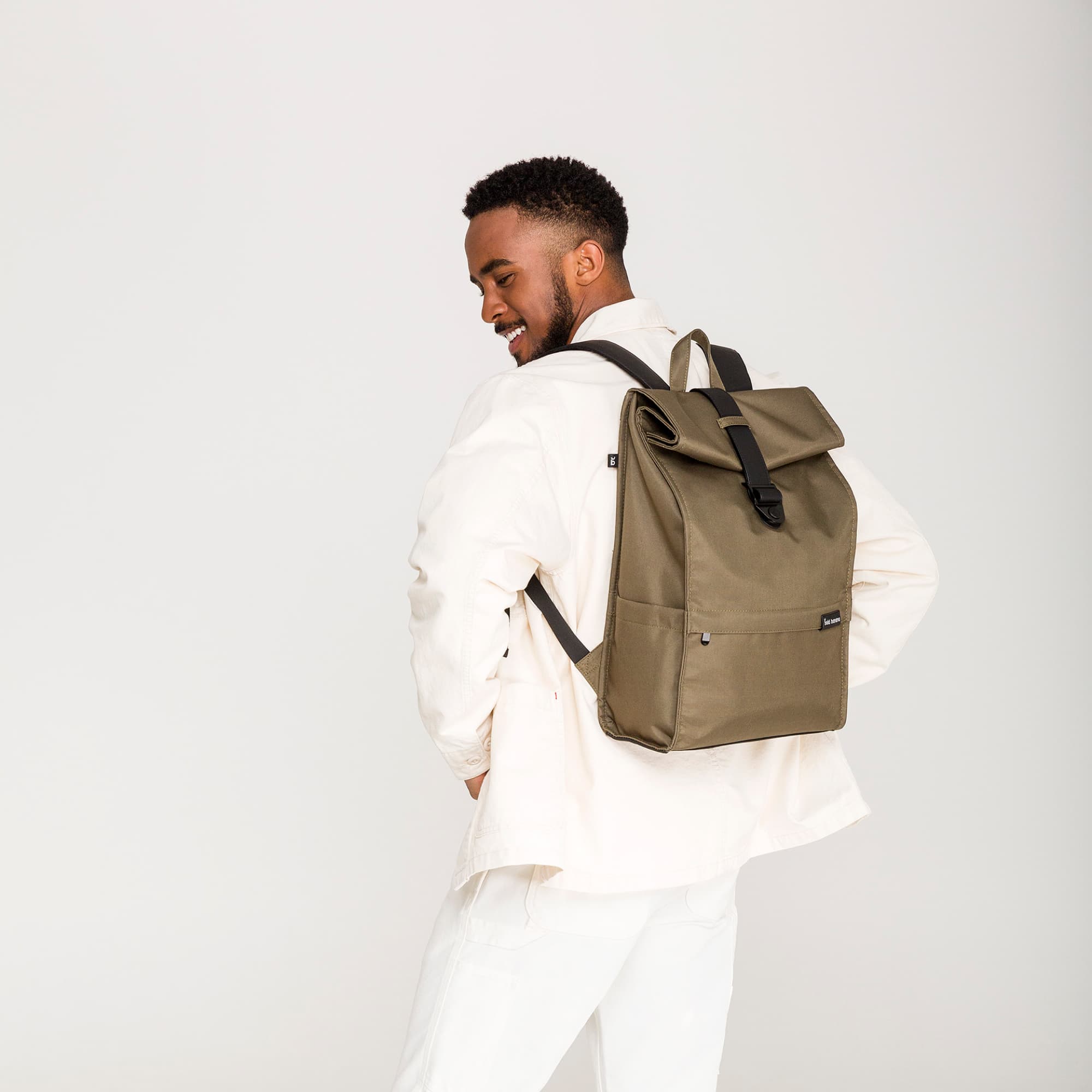 zaino roll top bold banana green - BOLD BANANA - Audha
