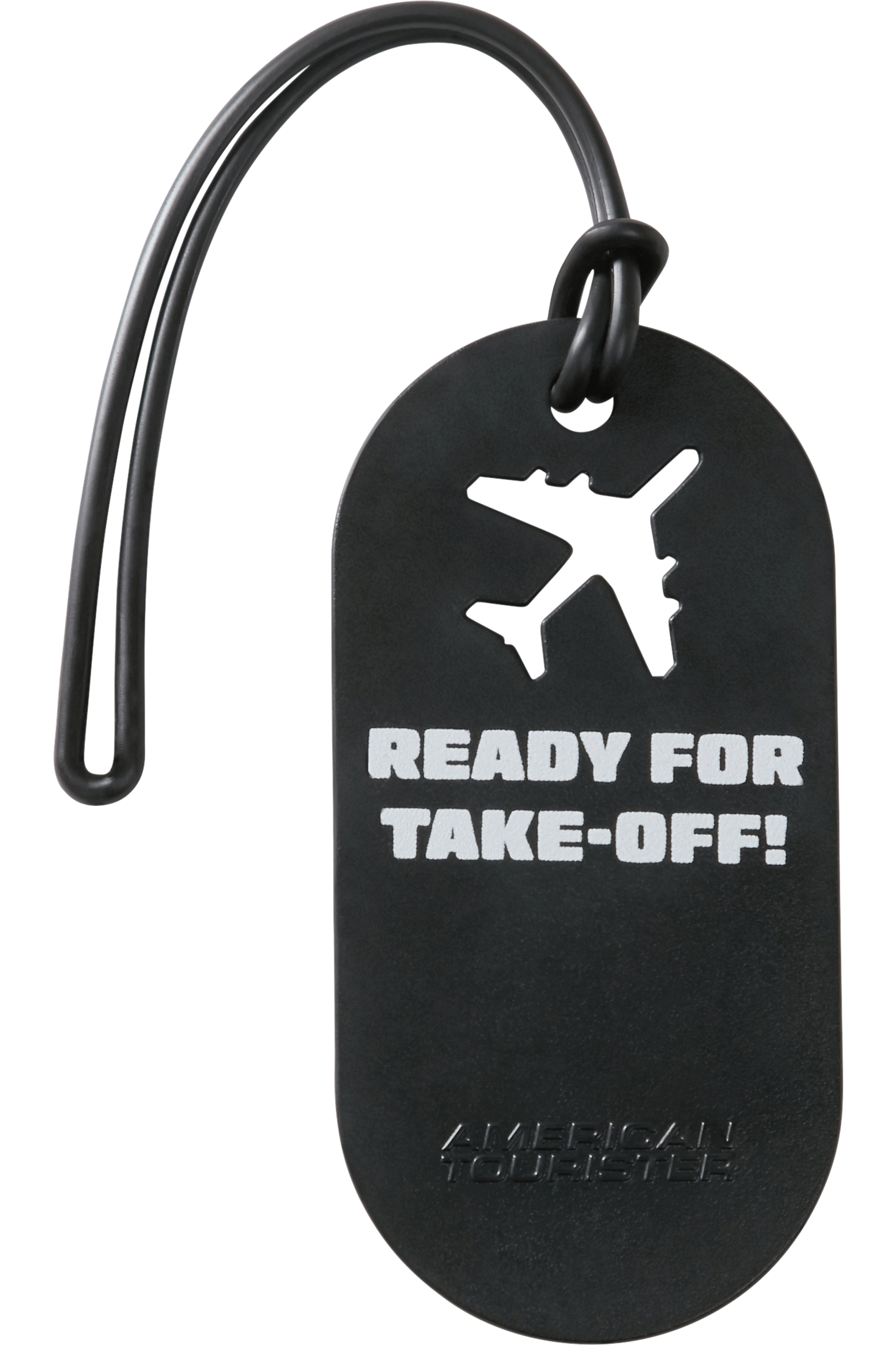 Fun Tags Porta indirizzi  Set di 2 pezzi AMERICAN TOURISTER | LUGGAGE TAG X2 FUNREADY FOR TAKE OFF